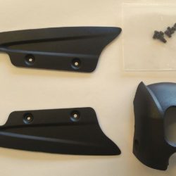 PARTI IN PLASTICA NERE   XR280 CON VITI - RBT-RA29113