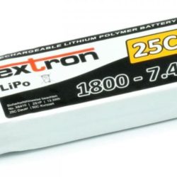 LiPo 2s  7,4v 1800mAh Extron X2 XT60 25/50c - PCHX6410