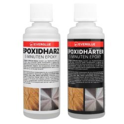 EPOXY 5 MINUTI GRANDE    200gr 100gr RESINA 100gr INDURITORE - CND650009