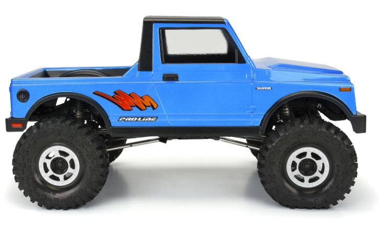 Carrozzeria Sumo L 313mm 1/10 trasparente Suzuki Samurai - PRO3609-00 - immagine 4