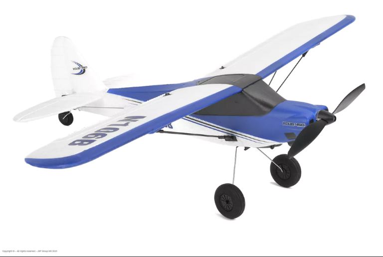 Mini Cub Blu 450mm completo di tutto EZ-Wings con 2 LiPo - SU-EZ-020 - immagine 6