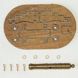 CANNONE DA MONTARE 1pz    30mm - M30541