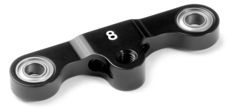 Piastra sterzo in alluminio 8mm T4 - HUD302548