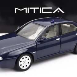 Alfa 166 2.0 Twin Spark 1998 blu Carabinieri Guardia di Finanza 1/18 - REVMIT200034