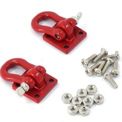 GANCI ROSSI PER VERRICELLO CR01-27 3RACING PER SCALA 1/10 - GPEDYA-0358