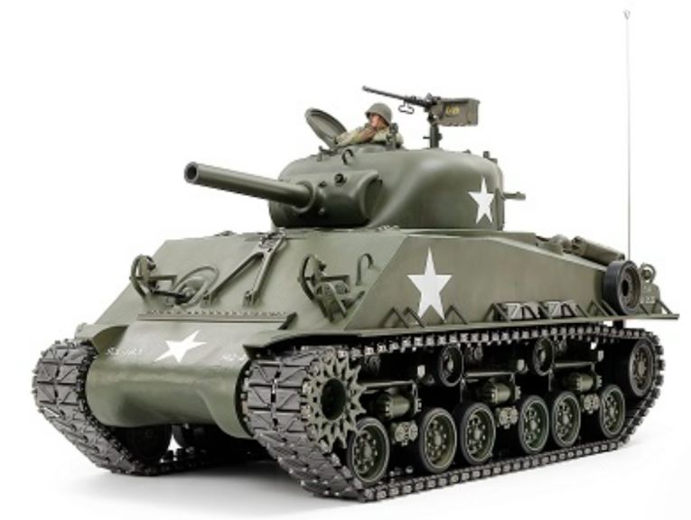 Carro Sherman RC 105mm con sterzo meccanico in kit - TAM56048 - immagine 9