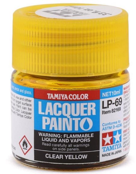 LP-69 giallo trasparente1pz bottiglietta colore laquer LP69 - TAM82169-1PZ