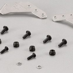 SUPPORTI PER PARAURTI KB48669 PER TELAIO AXIAL SCX10+SCX10II - RBT-KB48708