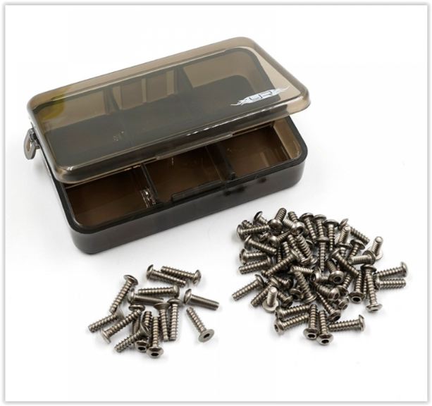 MB01 Tamiya set 68 viti in Titanio - GPEDTSAS-0014