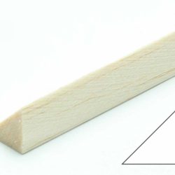 Listelli triangolari di balsa 10x10mm 12pz - PCH15352