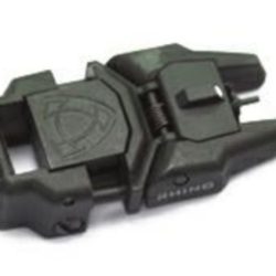 APS MIRINO FRONTALE PIEGHEVOLE NERO IN FIBRA - JOLAPS-GG038B