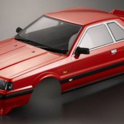 CARROZZERIA NISSAN SKYLINE R31 ROSSA VERNICIATA DA 195mm - RBT-KB48677