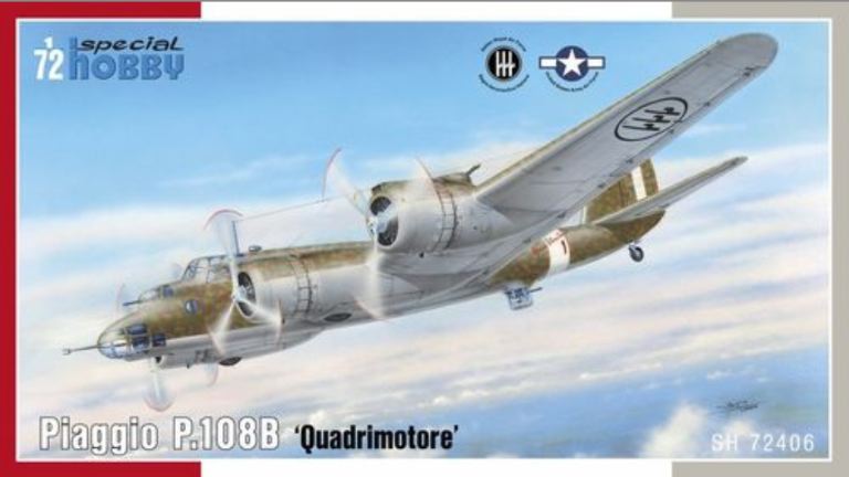 Piaggio P.108B quadrimotore 1/72 P108B - NOC-MPSH72406