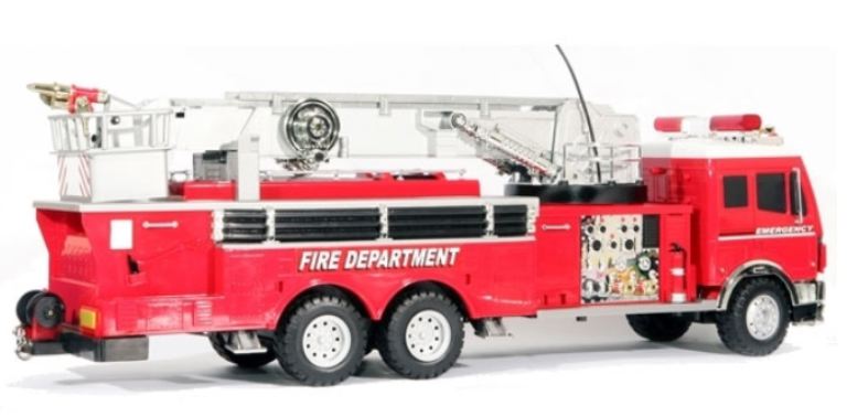 CAMION ANTINCENDIO RC 685mm CON LUCI SUONI E GETTO D'ACQUA - REVHE813 - immagine 3