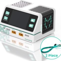 Caricabatterie Cayote 2-Force inclusi 2 cavi XT90 500/1400Watt 55A - SCOCYEG1021