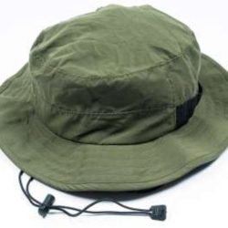 CAPPELLO BOONIE VERDE    LARGE COUNTRY FODERATO IN PILE - VST1858-V-L
