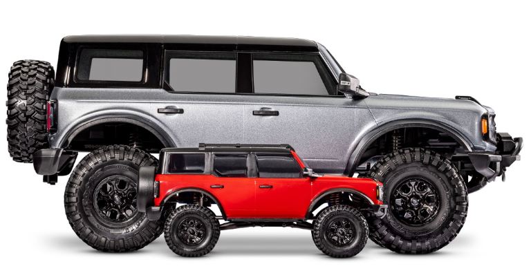 Ford Bronco nero 1/18 TRX4M Traxxas - TXX97074-1BLK - immagine 5