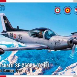 SIAI Marchetti SF-260 EA/D/eu 1/72 SF260 Late Bulged Canopy Type - NOC-MPSH72433