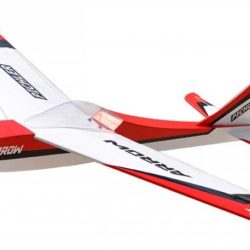 Arrow rosso 1000mm in legno con motore,ESC e servi - PCHC3733