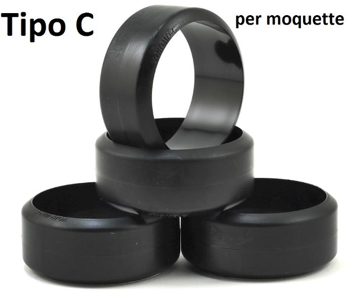 GOMME DRIFT PER MOQUETTE 4pz TIPO C AWD/RWD - PIC-ZR-DRC
