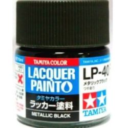LP-40 METALLIC BLACK  6pz bottiglietta colore a smalto - TAM82140