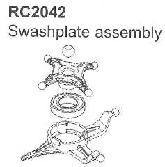 PIATTO CICLICO      MINICOPTER MICROCOPTER - SUPRC2042