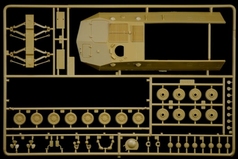 LAV-AT 25 1/35 veicolo corazzato ad 8 ruote motrici marines USA LAV25 - ITA6588 - immagine 8