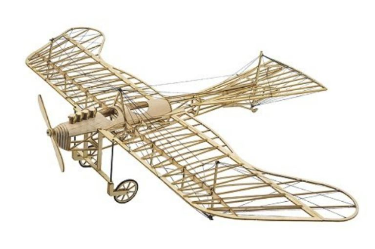 Aereo Etrich Taube 460mm balsa kit tagliato al laser - PCH15901