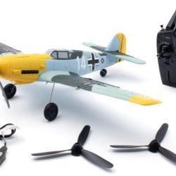 MDX BF109 E Messerschmitt 400mm completo di tutto con giroscopio 6 assi - RBT-MD11491