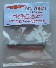 VITE NYLON 6x60            1pz BLOCCAGGIO ALI - M70871