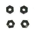 Trascinatori da 12mm spessore 6mm 1/10 4pz in alluminio - RADBB102042