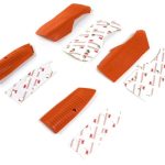 Guance laterali arancio per radio NX6,NX8 ed NX10 - HORSPMA9612