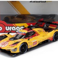 Ferrari 499P gialla #83 1/24 Kubica 24h LeMans 2024 - BUR18-26313