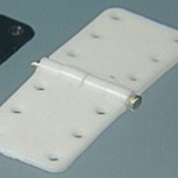 Cerniere bianche 11x28mm 12pz - MPJ2501W