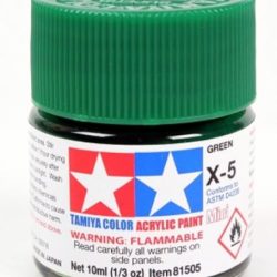 Colore acrilico X-5 Green 6pz da 10ml lucido - TAM81505