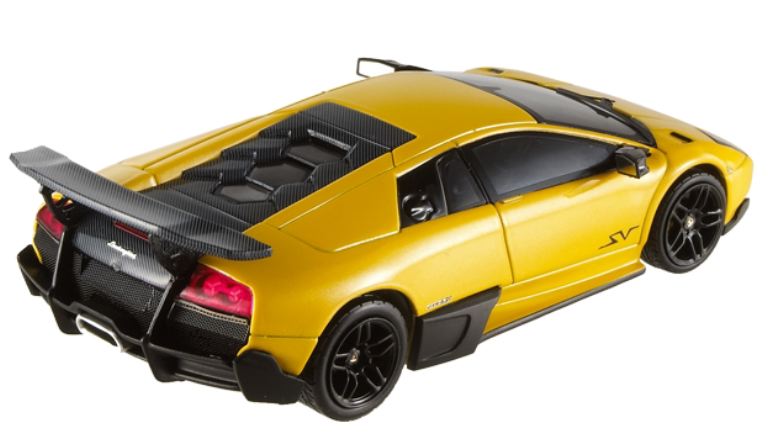 LAMBORGHINI LP670-4 SV 1/43 GIALLA MURCIELAGO - HOTT6934 - immagine 3