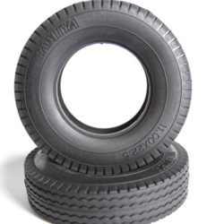 GOMME DURE PER CAMION 22mm 2pz 1/14 - TAM56527