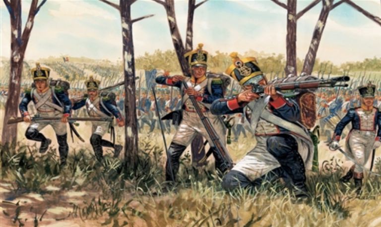 Fanteria Francese 1/72 Guerra Napoleonica - ITA6066