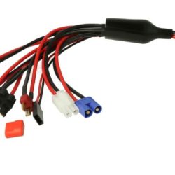 Cavo di ricarica da XT60 femmina ad 8 diversi connettori - RBT-TK40800