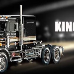 CAMION KING HAULER NERO   1/14 - TAM56336