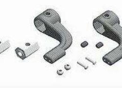 BRACCETTI COMANDO FLYBAR R90 - THUPV0402