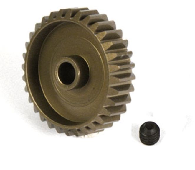PIGNONE MODULO 64 CON 32 DENTI IN ALLUMINIO 7075 RINFORZATO - GPEDMG-64032