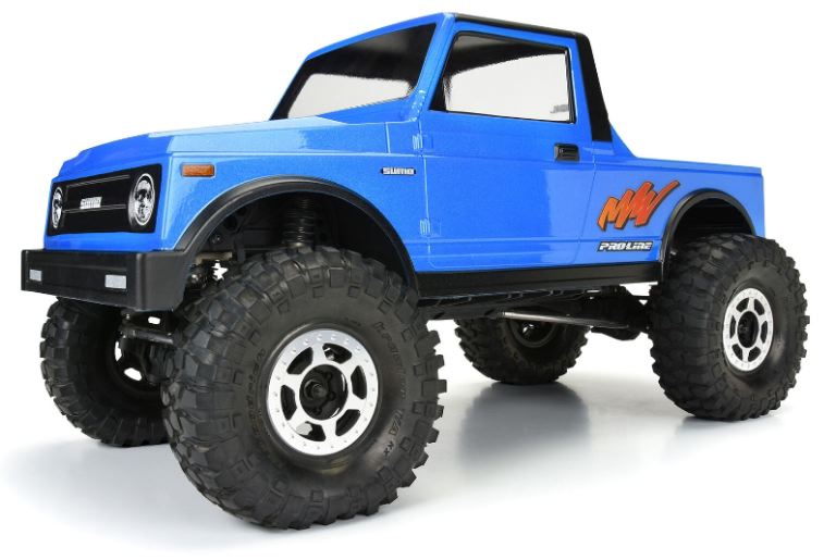 Carrozzeria Sumo L 313mm 1/10 trasparente Suzuki Samurai - PRO3609-00 - immagine 7