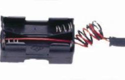 PORTA BATTERIE  SPINA STANDARD HITEC JR PER RICEVENTI - HIT7216