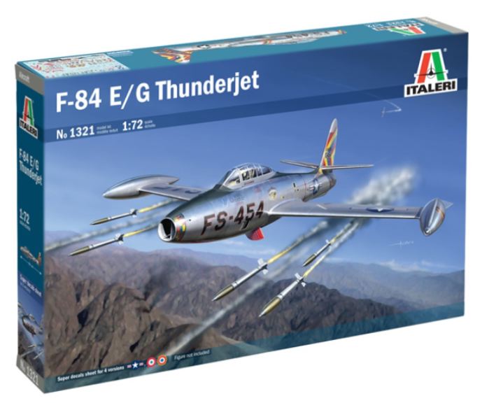 F-84E/G Thunderjet 1/72 F84E/G 5a Aerobrigata Verona Villafranca 1953 - ITA1321