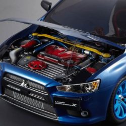 MOTORE IN LEXAN x CARROZZERIE TOURING 1/10 VERNICIATO - RBT-KB48493