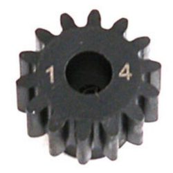 PIGNONE BUGGY ELETTRICA 14T SCALA 1/8 MODULO 1.0 - HORLOSA3574