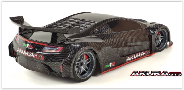 Carrozzeria Akura GT3 190mm 1/10 - GPEDMT021-003 - immagine 4