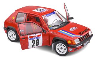 Peugeout 205 Rallye n26 Rally tour 1/18 - SOL1801709 - immagine 8