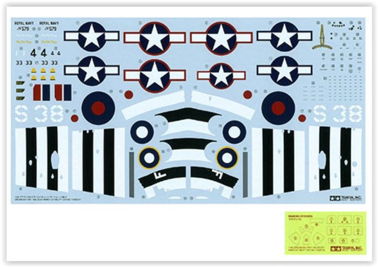 Grumman FM-1 Wildcat Martlet 1/48 FM1 - TAM61126 - immagine 10